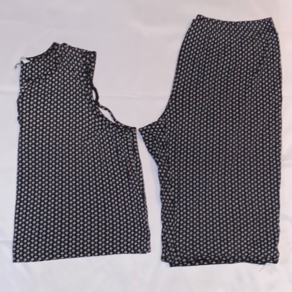 Charter Club Intimates Patterned Pajama Tank Top & Shorts Set - Picture 1 of 11
